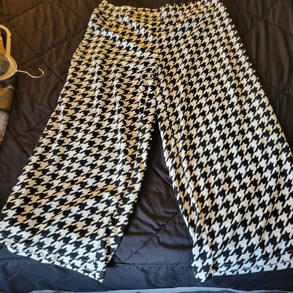 Black and White  Slacks